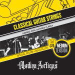 520 ENCORDADO MEDINA ARTIGAS DORADO GUITARRA CLÁSICA