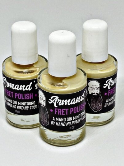 Armands Fret Polish A Mano Pulido