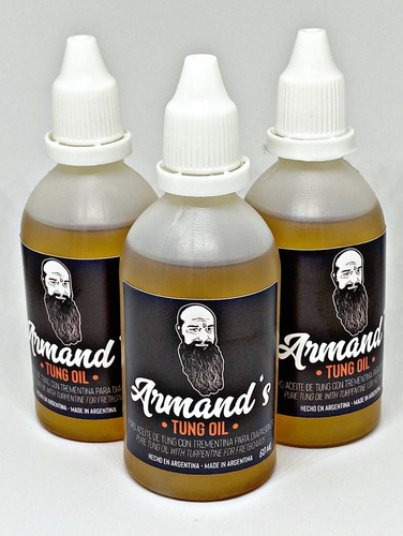 Armands Tung Oil Aceite Para Tastieras Guitarra Bajo Puro 60 ML